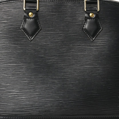 Louis Vuitton Epi Alma PM Black 7 of 9