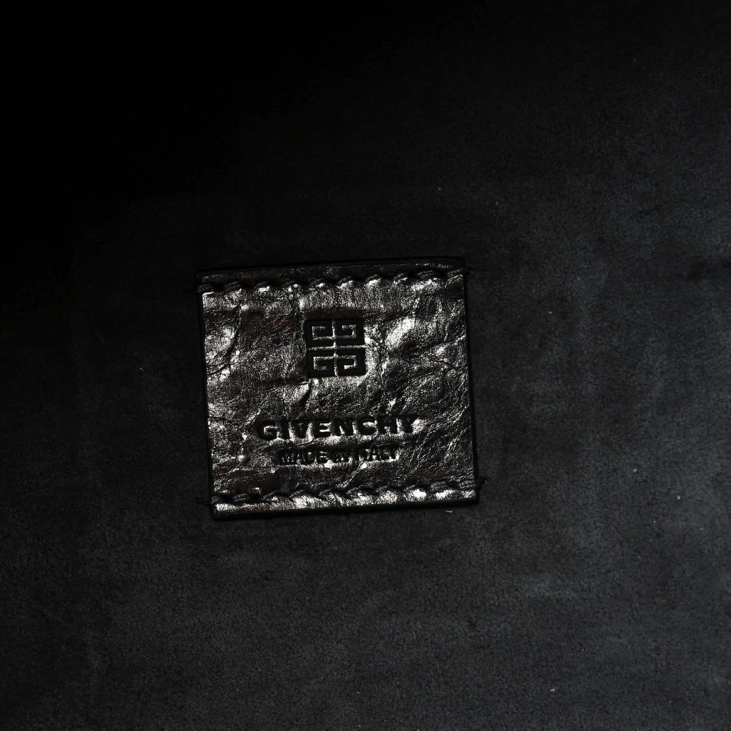 Givenchy Metallic Calfskin Voyou Medium Tote Bag Silver 6 of 9