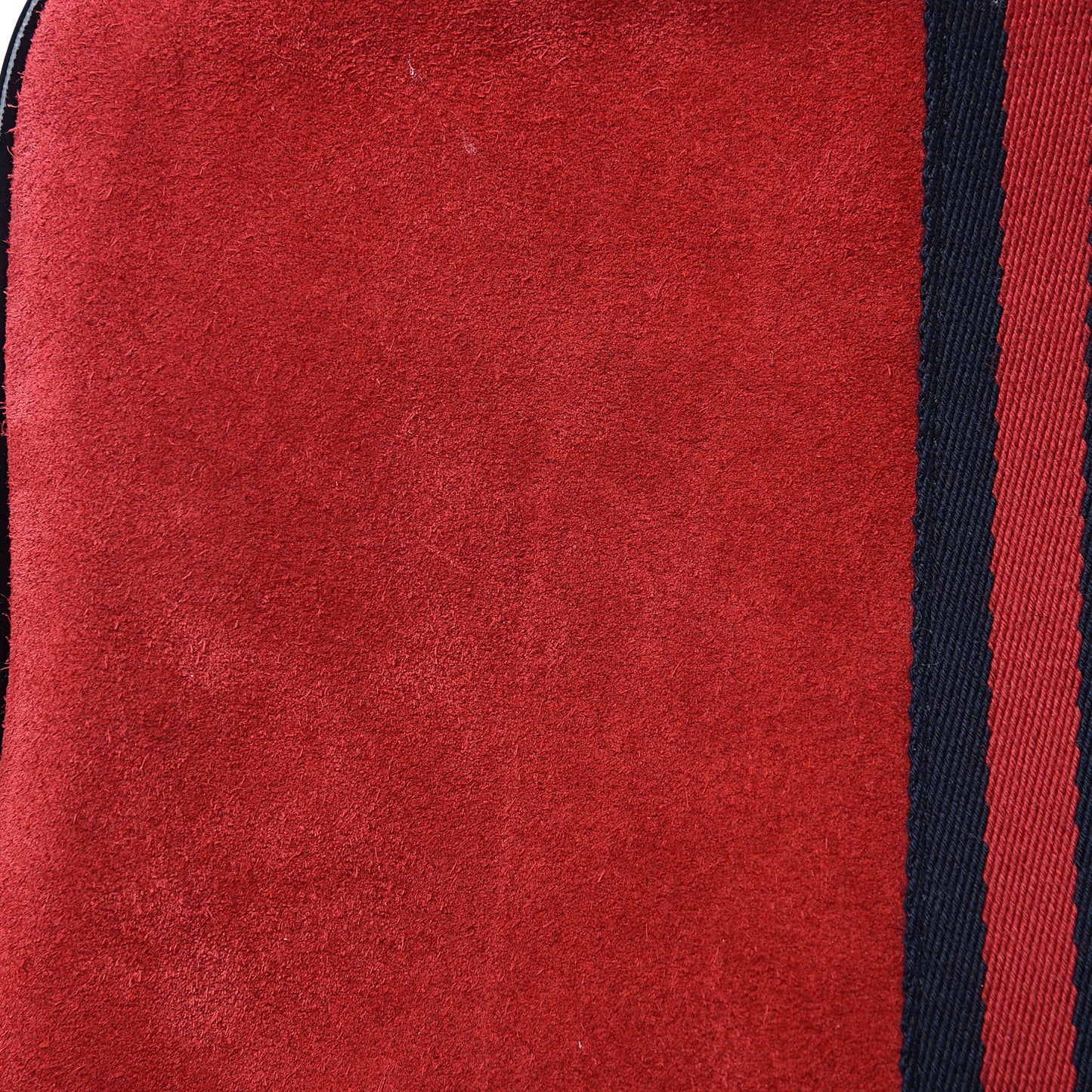 Suede Patent Web Small Ophidia Shoulder Bag Hibiscus Red Black