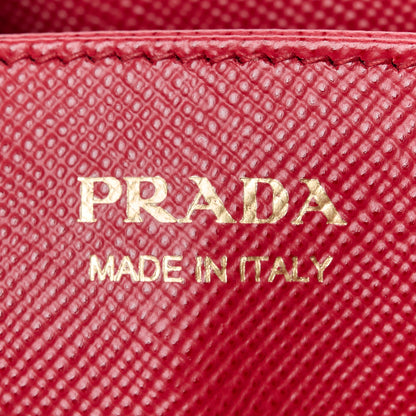 Prada Saffiano Medium Galleria Double Zip Tote Fuoco 11 of 14