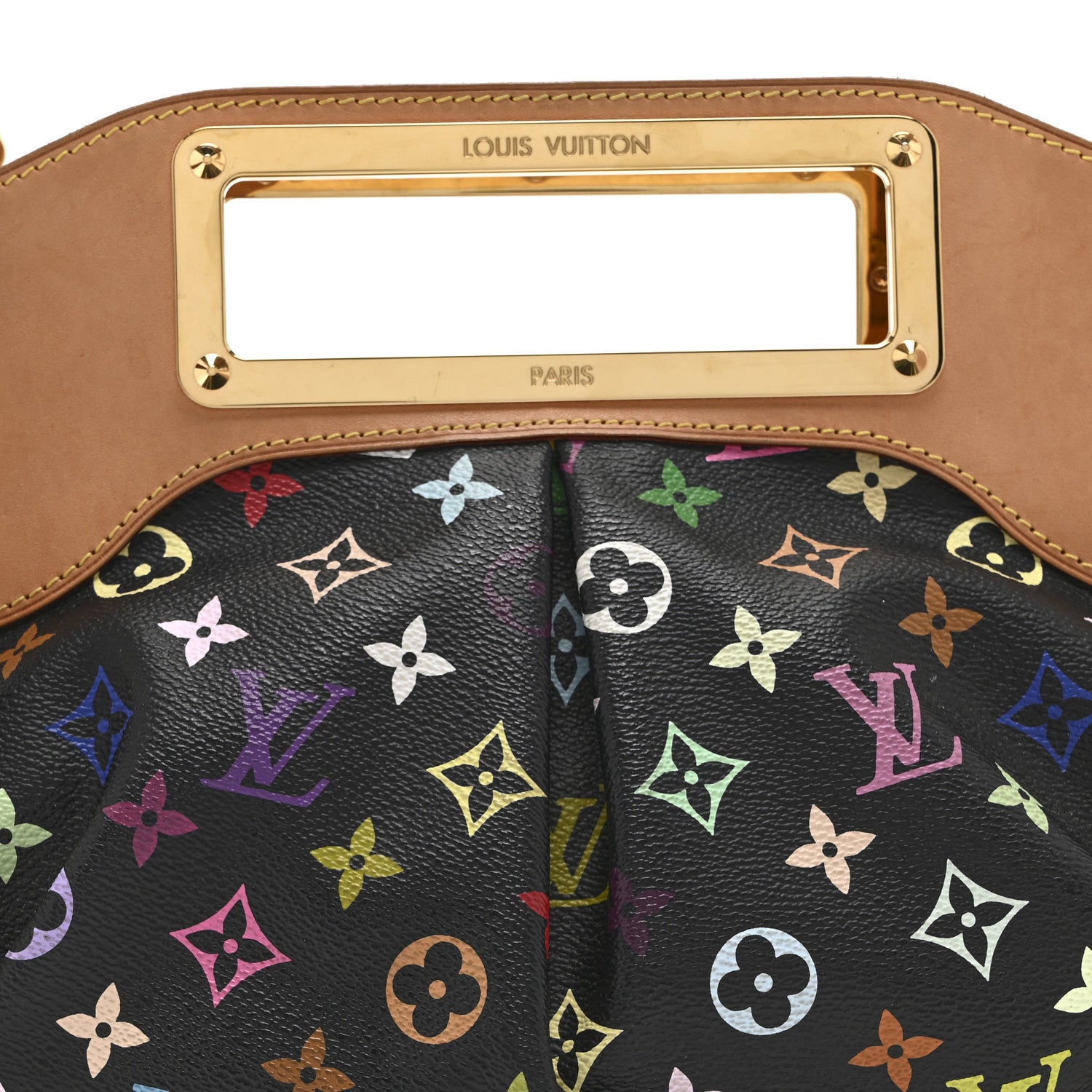 Louis Vuitton Monogram Multicolor Judy MM Black 8 of 11