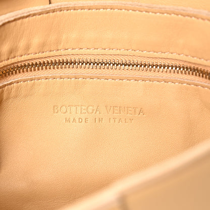 Bottega Veneta Lambskin Maxi Intrecciato Cassette Crossbody Bag Almond 6 of 11
