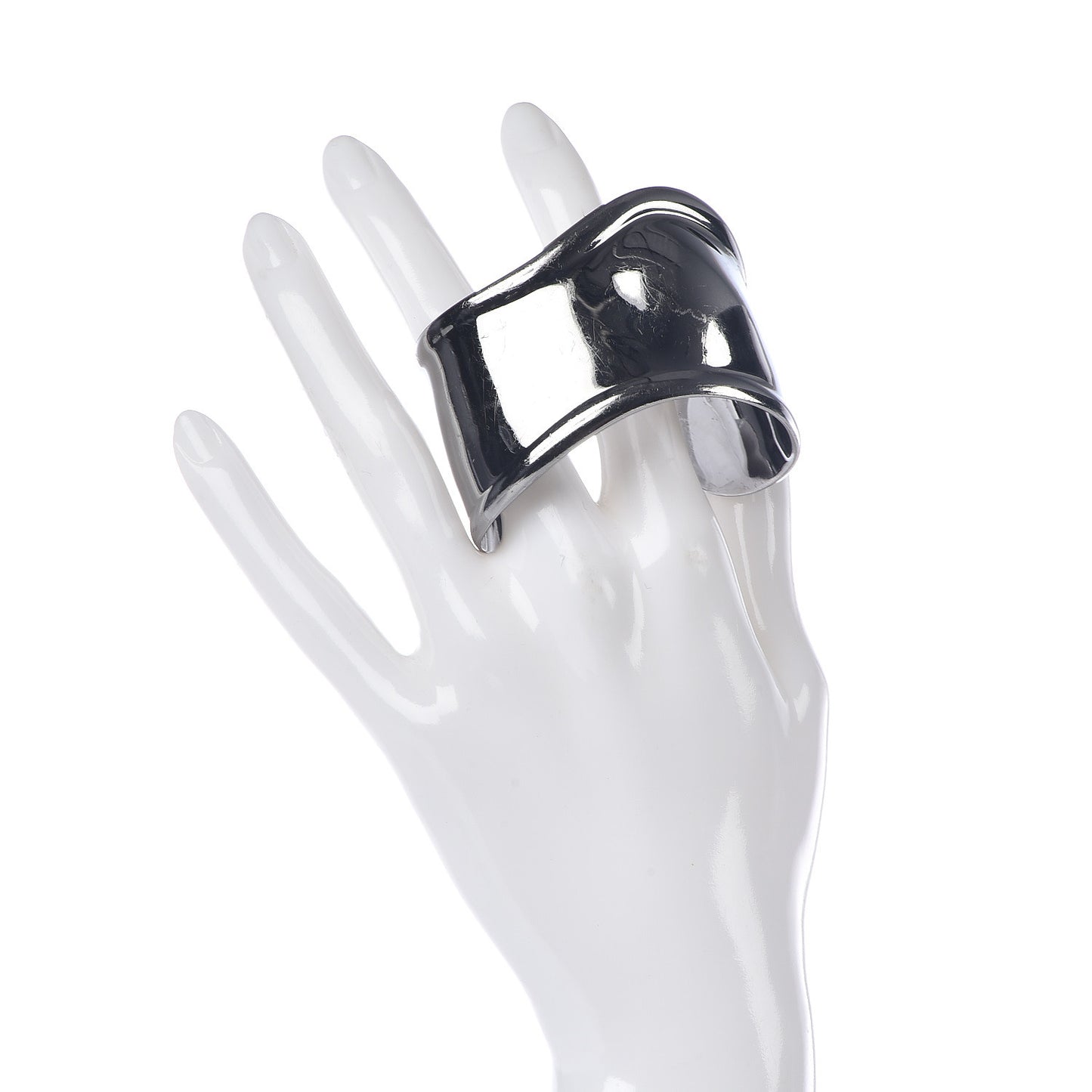 Ruthenium Small Elsa Peretti Right Wrist Bone Cuff Bracelet