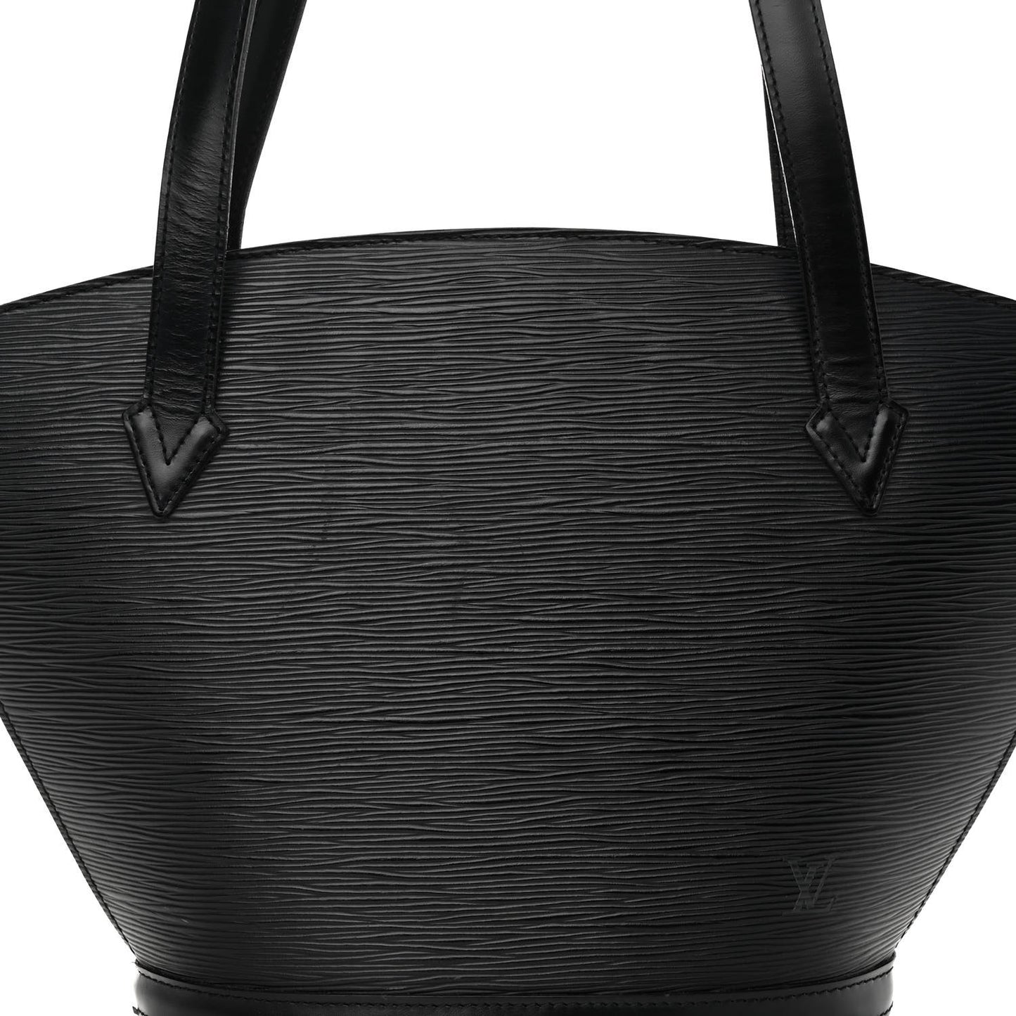 Epi Saint Jacques PM Long Straps Black