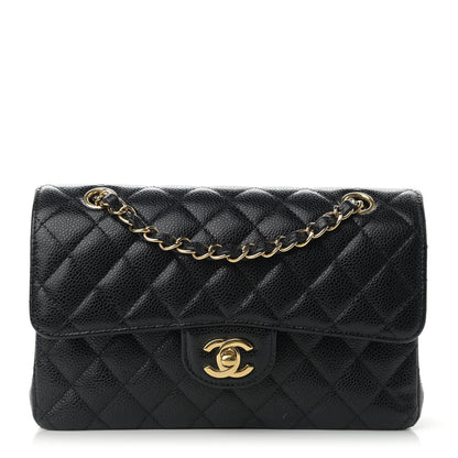 Chanel Caviar Quilted Small Double Flap Black 1 of 13