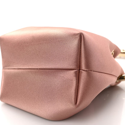 Jimmy Choo Satin Crystal Embellished Top Handle Bon Bon Bag Pink 8 of 9