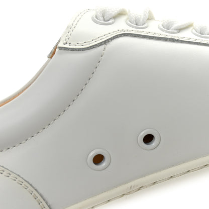 Christian Louboutin Calfskin Vieira Flat Sneakers 37 White 11 of 12