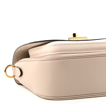 Louis Vuitton Grained Calfskin Lockme Tender Greige 8 of 9