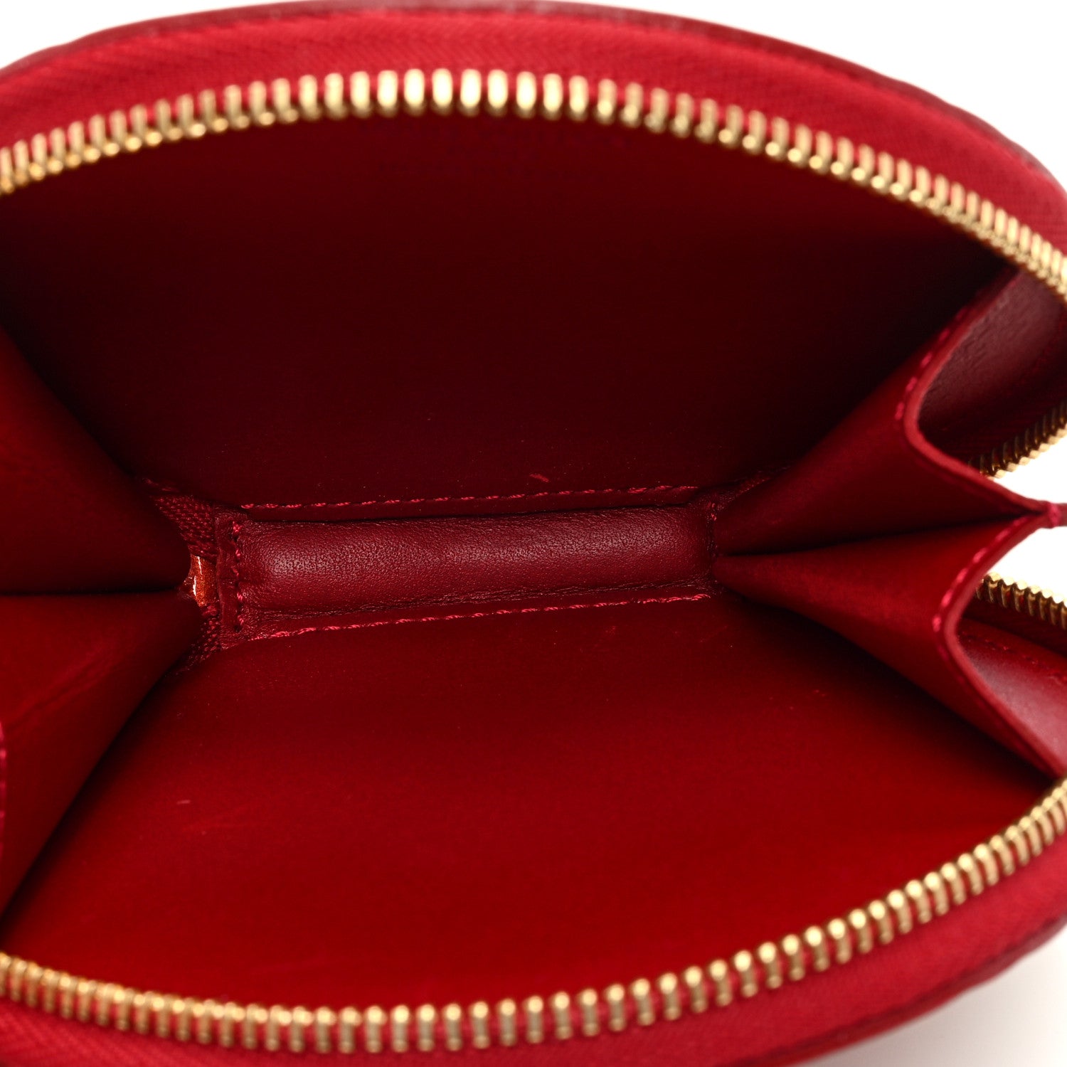 Louis Vuitton Vernis Animania Lapin Bunny Round Coin Purse Pomme D'Amour 5 of 6