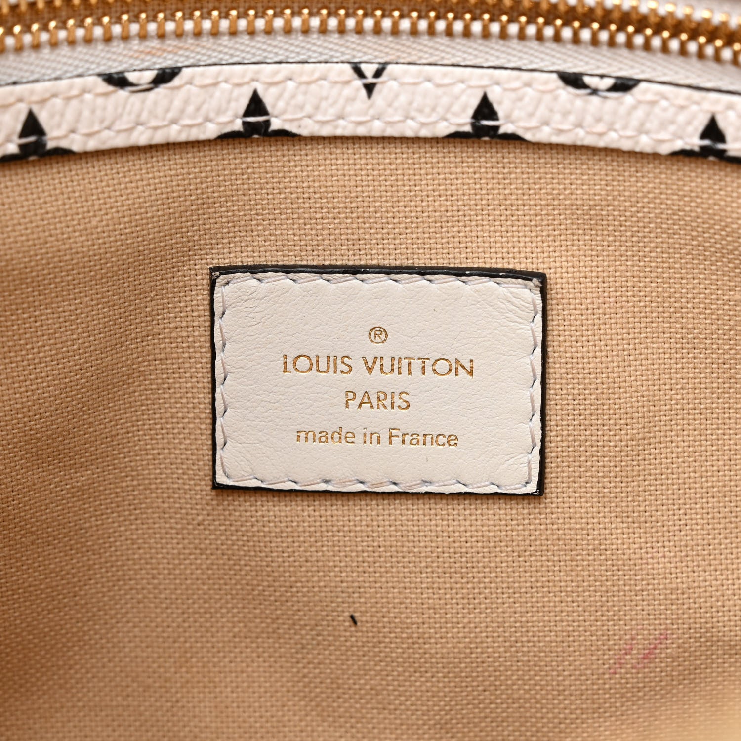 Louis Vuitton Monogram Giant Speedy Bandouliere 30 Kaki Beige 6 of 10