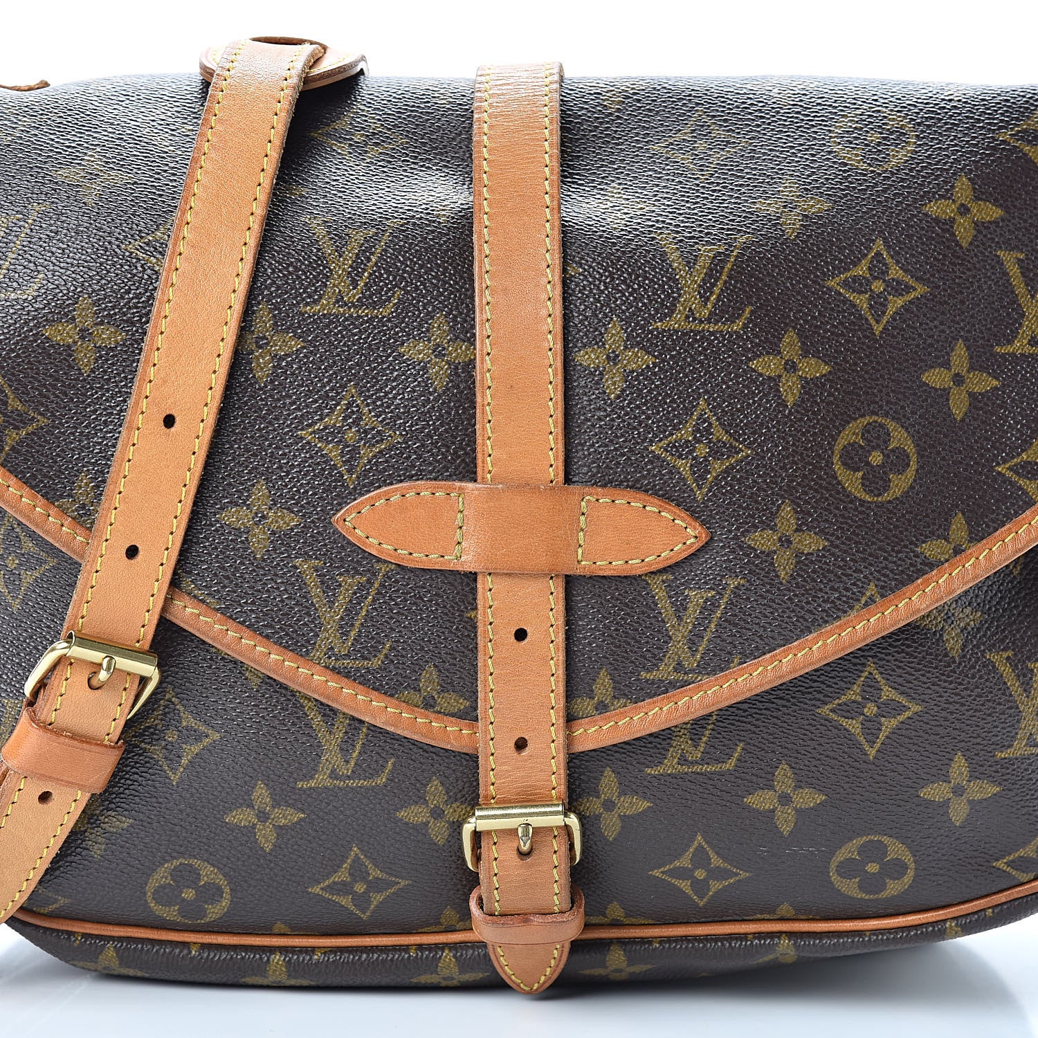 Louis Vuitton Monogram Saumur 30 9 of 12