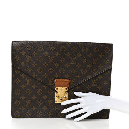 Louis Vuitton Monogram Porte-Documents Senateur Document Holder 2 of 13