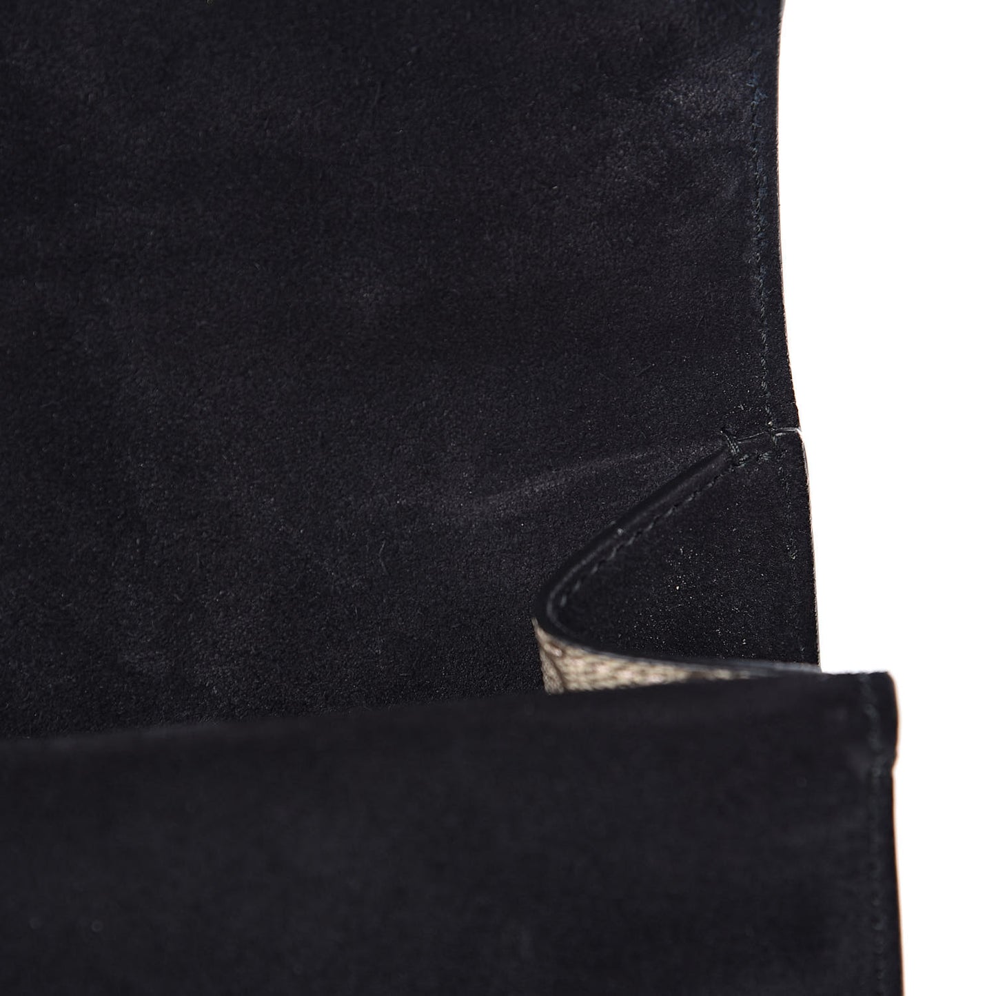 GG Supreme Monogram Mini Dionysus Shoulder Bag Black