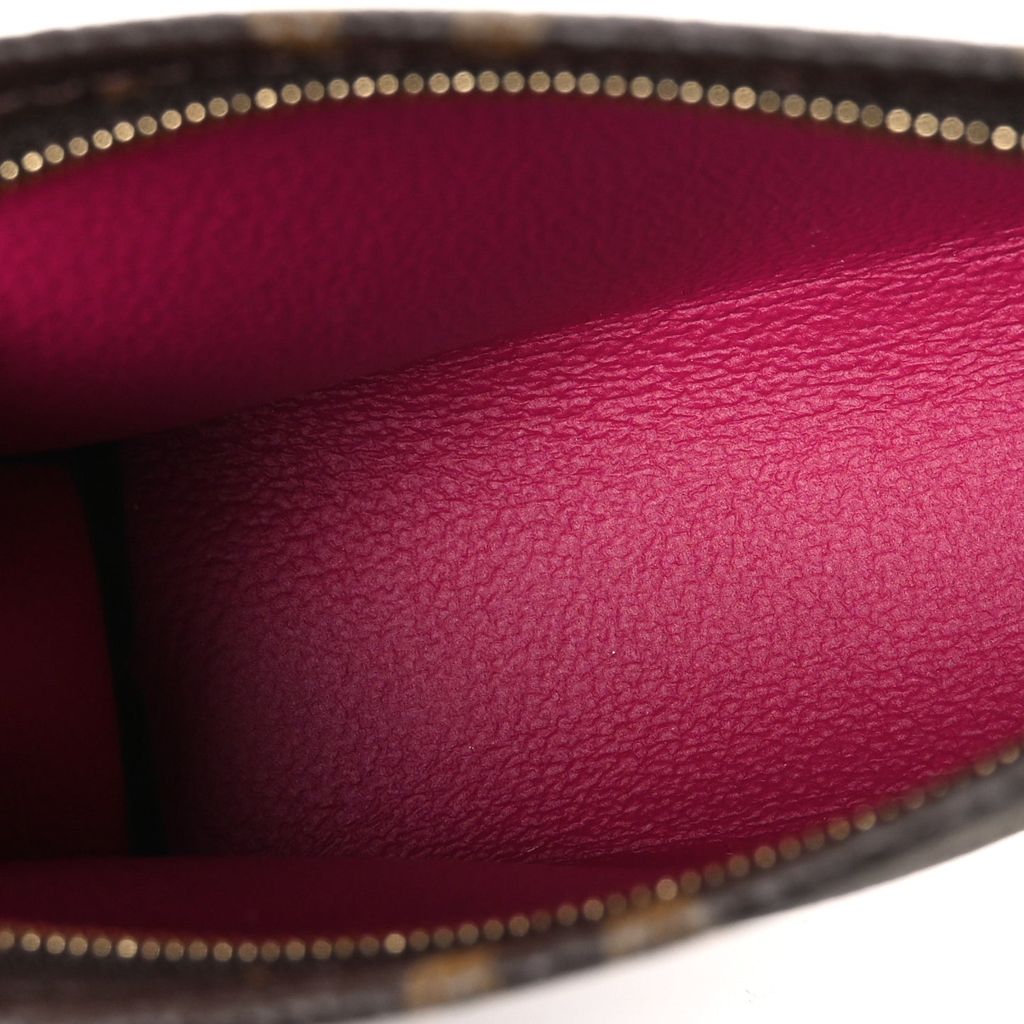 Monogram Trio Small Toiletry Pouch 15 Fuchsia
