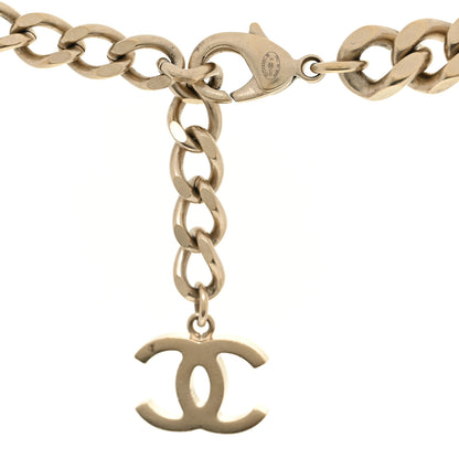 Chanel Pearl Chain CC Long Necklace Gold 4 of 6