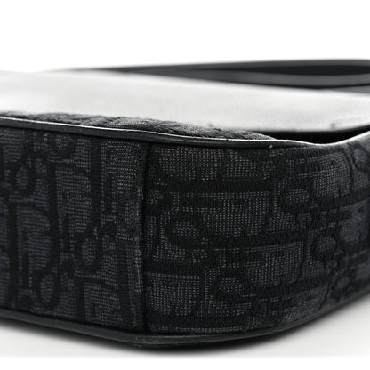 Christian Dior Grained Calfskin Oblique Mini Saddle Messenger Black 11 of 11