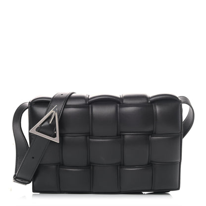 Bottega Veneta Nappa Maxi Intreccio Padded Cassette Crossbody Bag Black 1 of 5