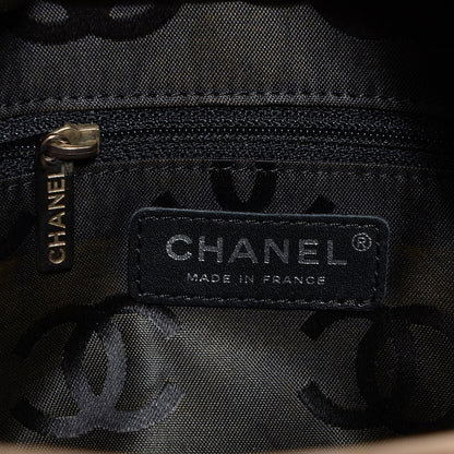 Chanel Calfskin Quilted Large Cambon Tote Beige Black 7 of 9