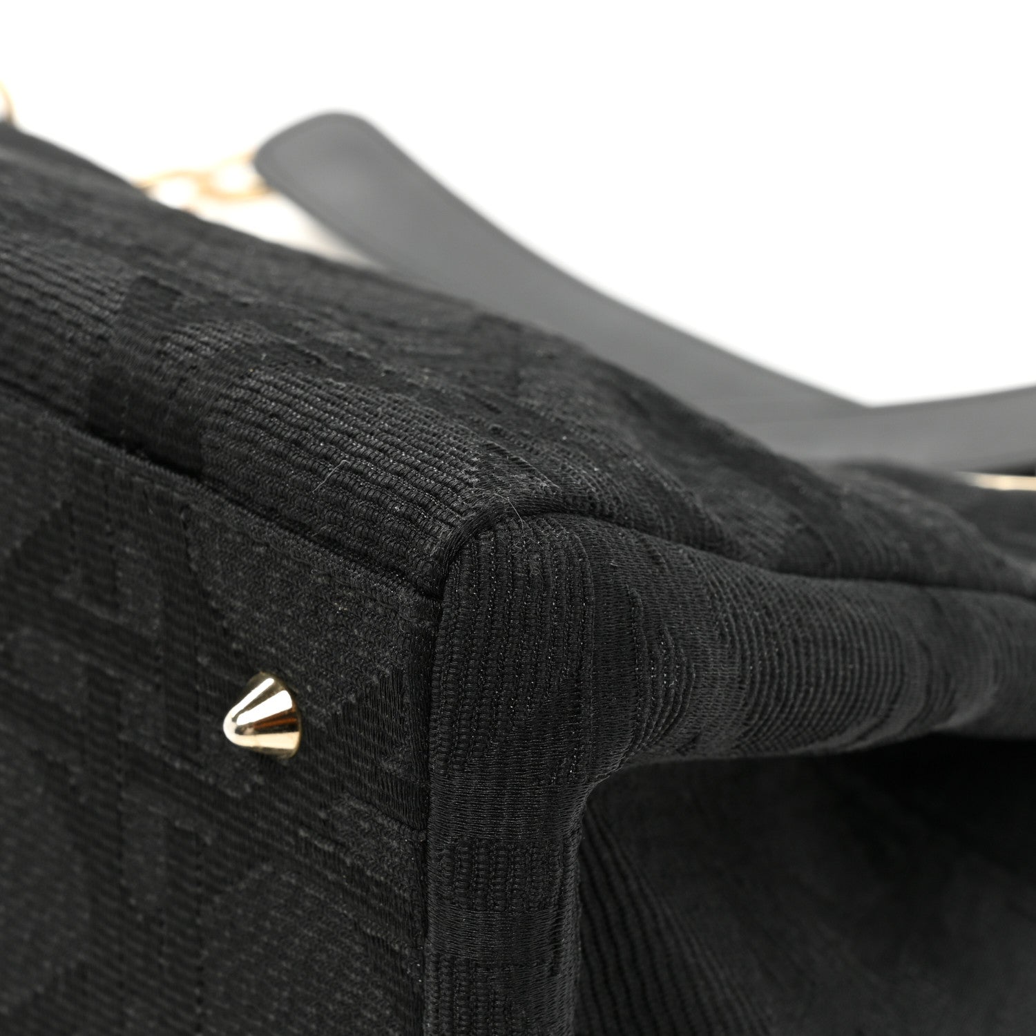 Christian Dior Canvas Cannage East West Tote Black 15 of 16