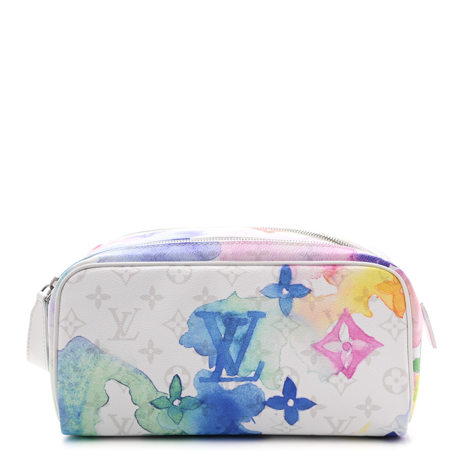 Louis Vuitton Monogram Watercolor Dopp Kit Toilet Pouch Multicolor 2 of 16