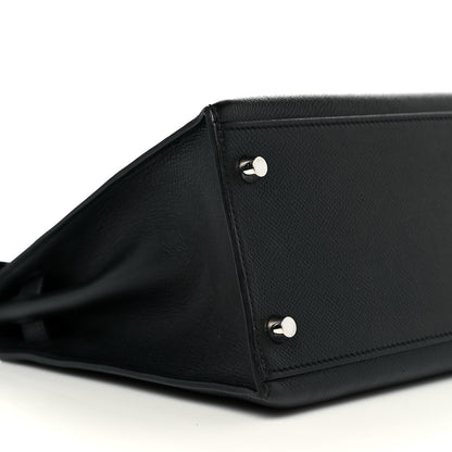 Hermes Epsom Kelly Sellier 28 Black 8 of 43