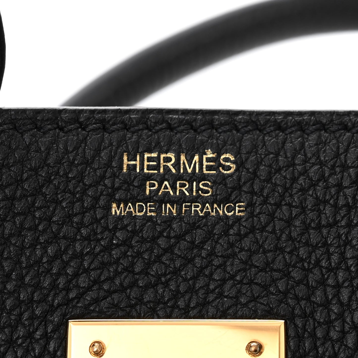 Togo Birkin 30 Black