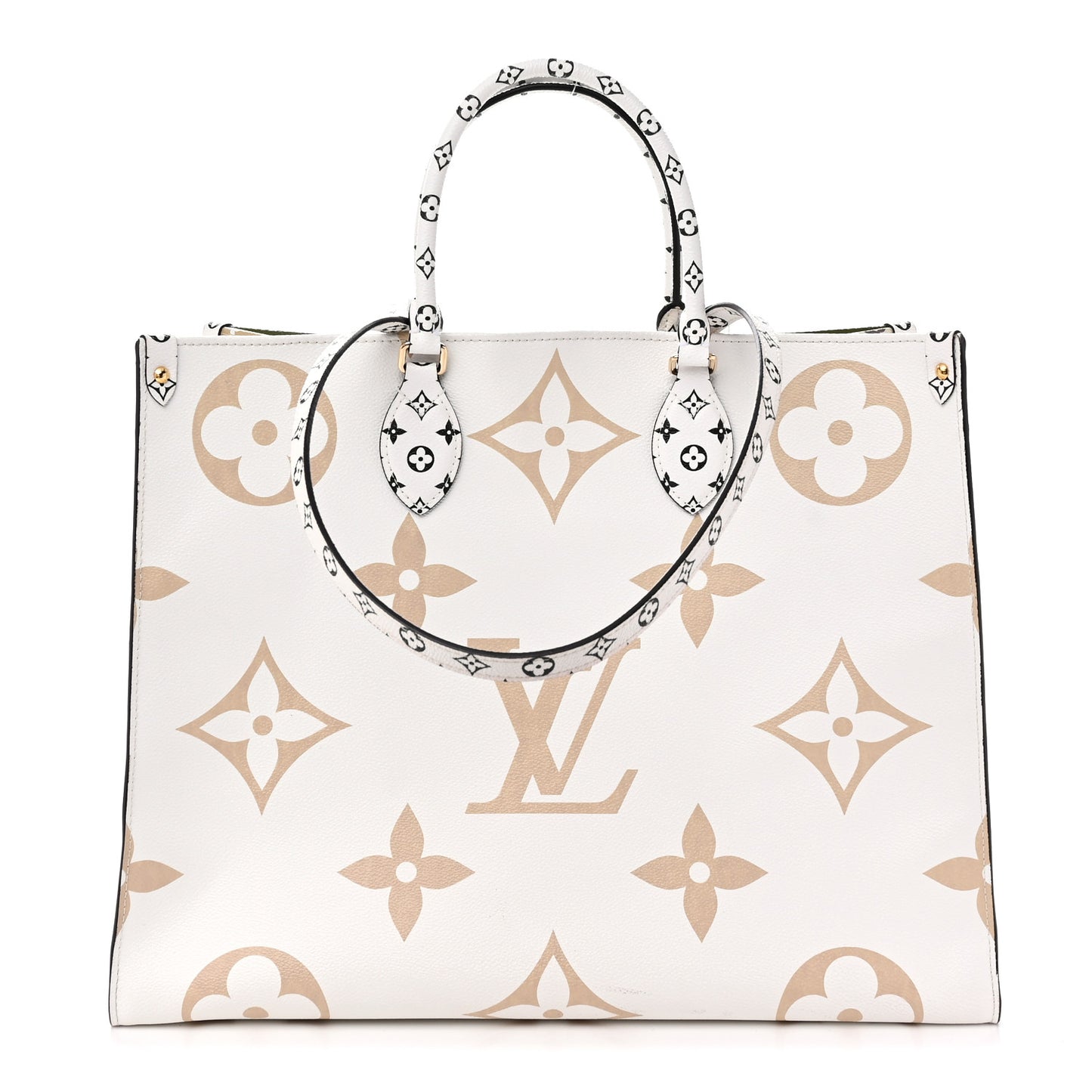 Monogram Giant Onthego GM Kaki Beige