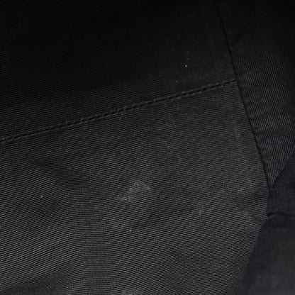 Saint Laurent Pebbled Lambskin Chevron Monogram Small Nolita Black 12 of 17