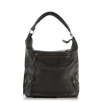 Balenciaga Agneau Classic Hardware Day Hobo Black 1 of 7