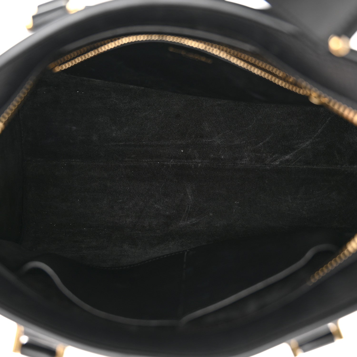 Saint Laurent Smooth Calfskin Small Monogram Cabas Black 5 of 16