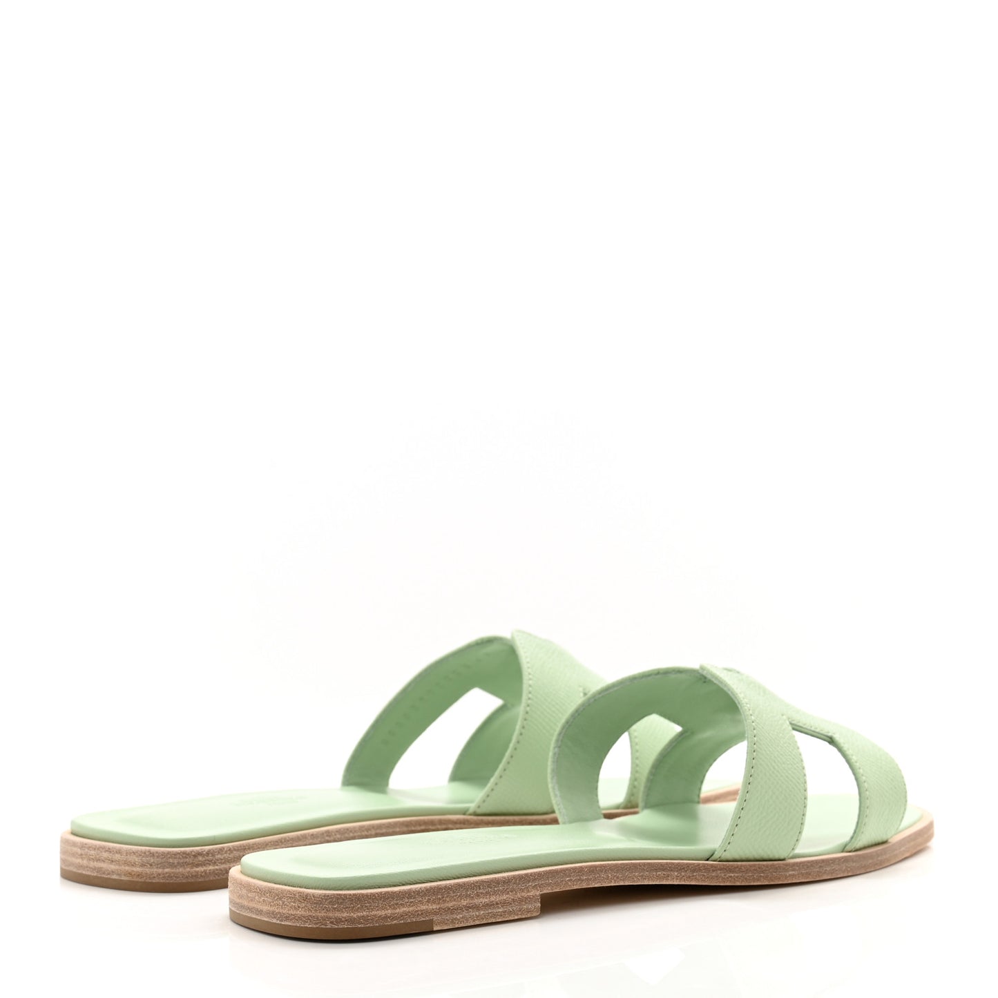 Epsom Oran Sandals 38.5 Vert Jade