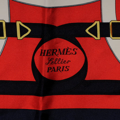 Hermes Silk Eperon D'Or Scarf 90 3 of 5