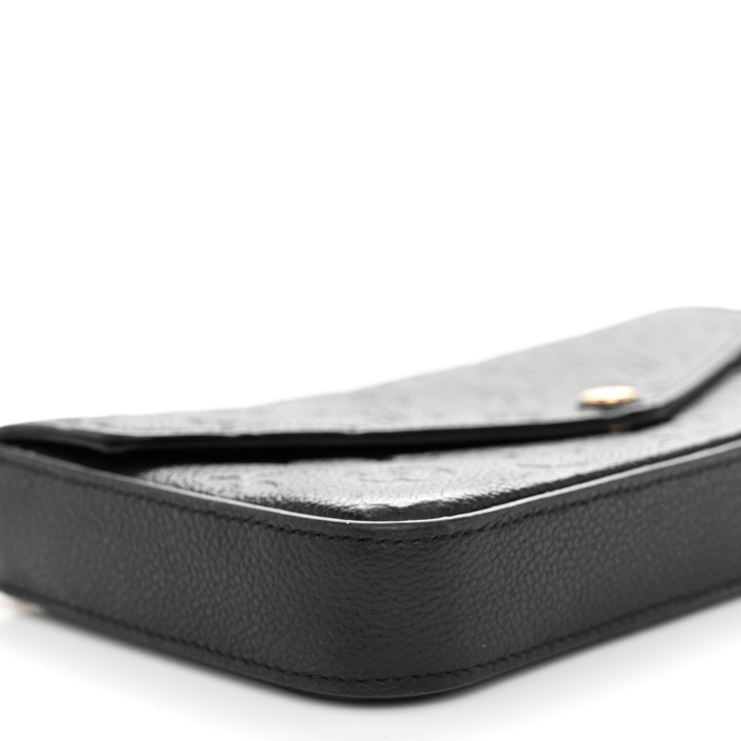 Louis Vuitton Empreinte Pochette Felicie Chain Wallet Black 8 of 9