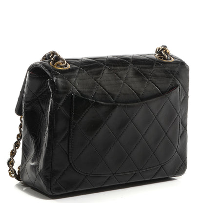 Chanel Lambskin Quilted Mini Square Flap Black 3 of 9