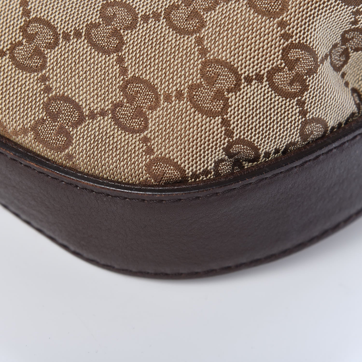 Gucci Monogram Medium Interlocking Icon Shoulder Bag Dark Brown 12 of 15