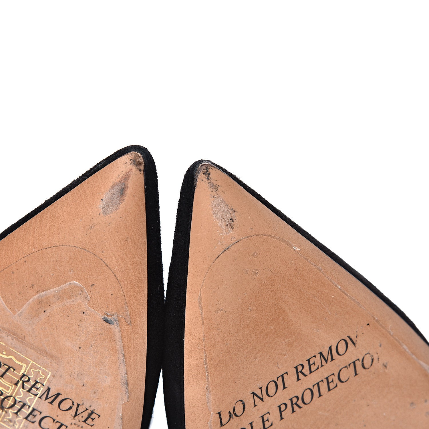 Valentino Garavani Suede Love Latch 100mm Pumps 37 Black Poudre 10 of 10