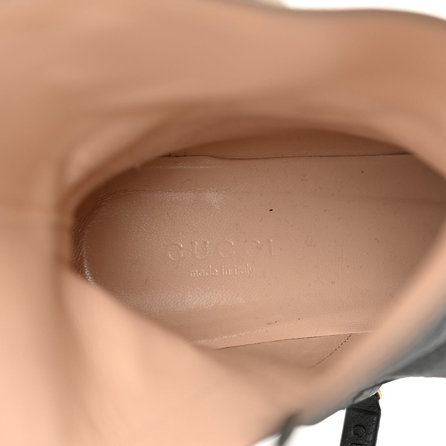 Austin Calfskin Interlocking G Ankle Boots 36.5 Black