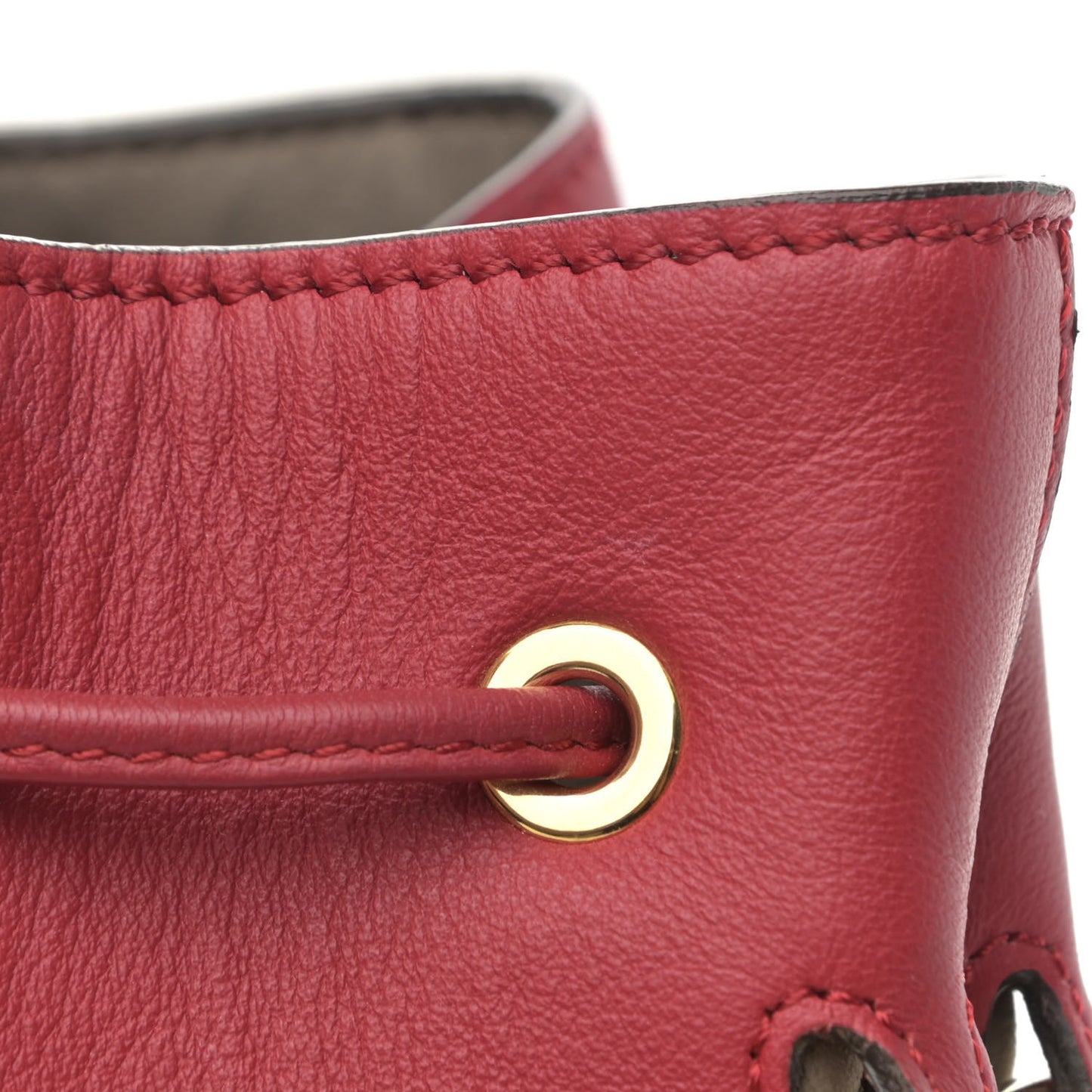 Vitello Grace Matte F is Fendi Grande Mon Tresor Bucket Bag Fragola