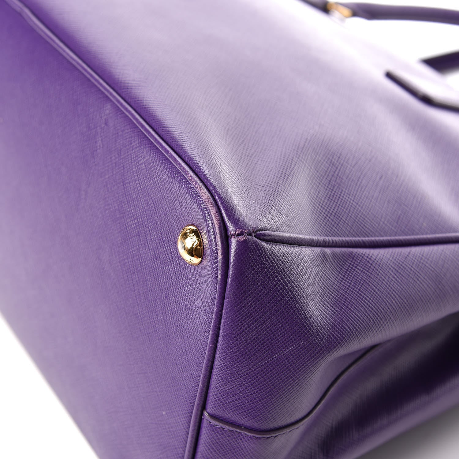 Prada Saffiano Medium Galleria Double Zip Tote Viola 17 of 18