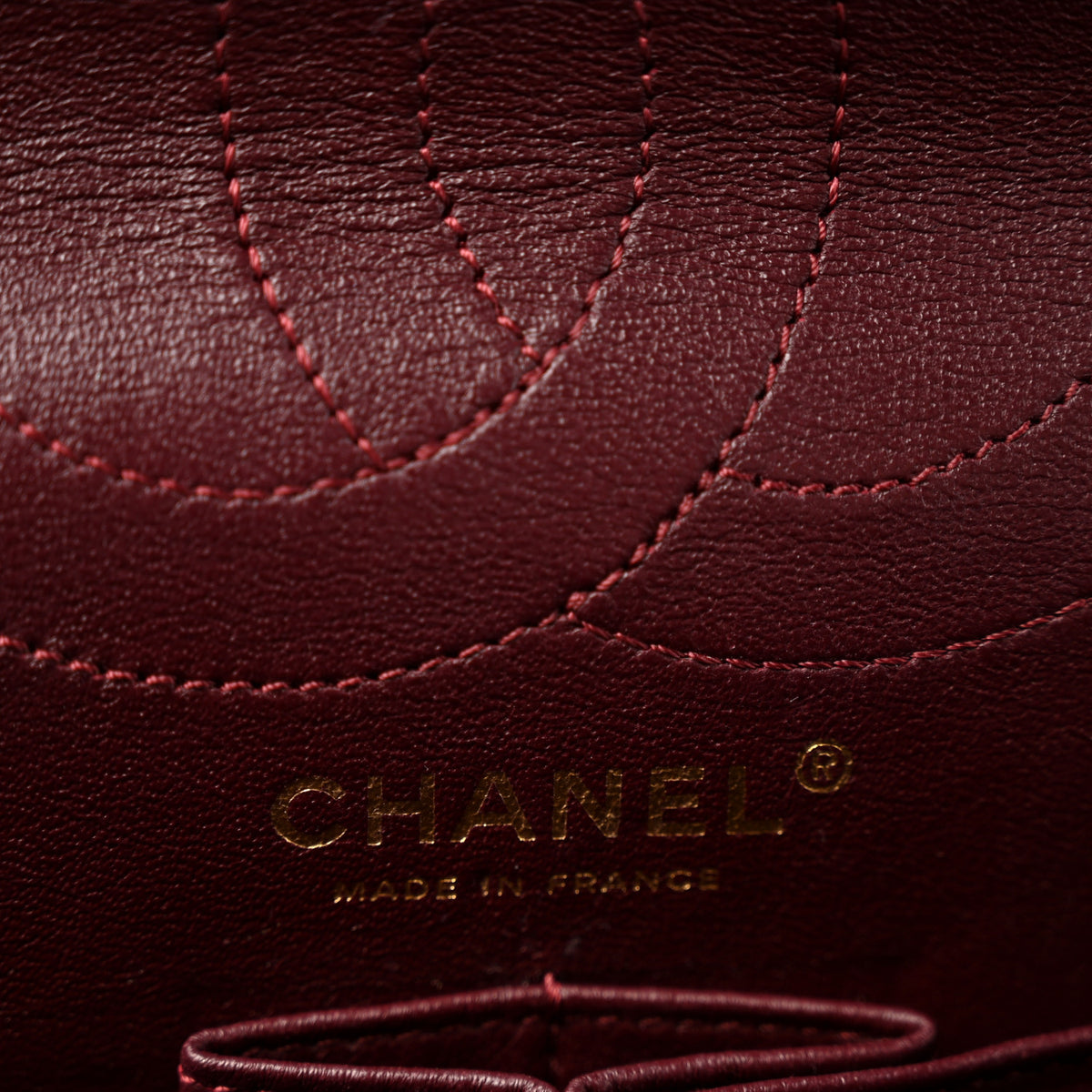 Chanel Aged Calfskin Quilted 2.55 Reissue 226 Flap Black 6 of 12