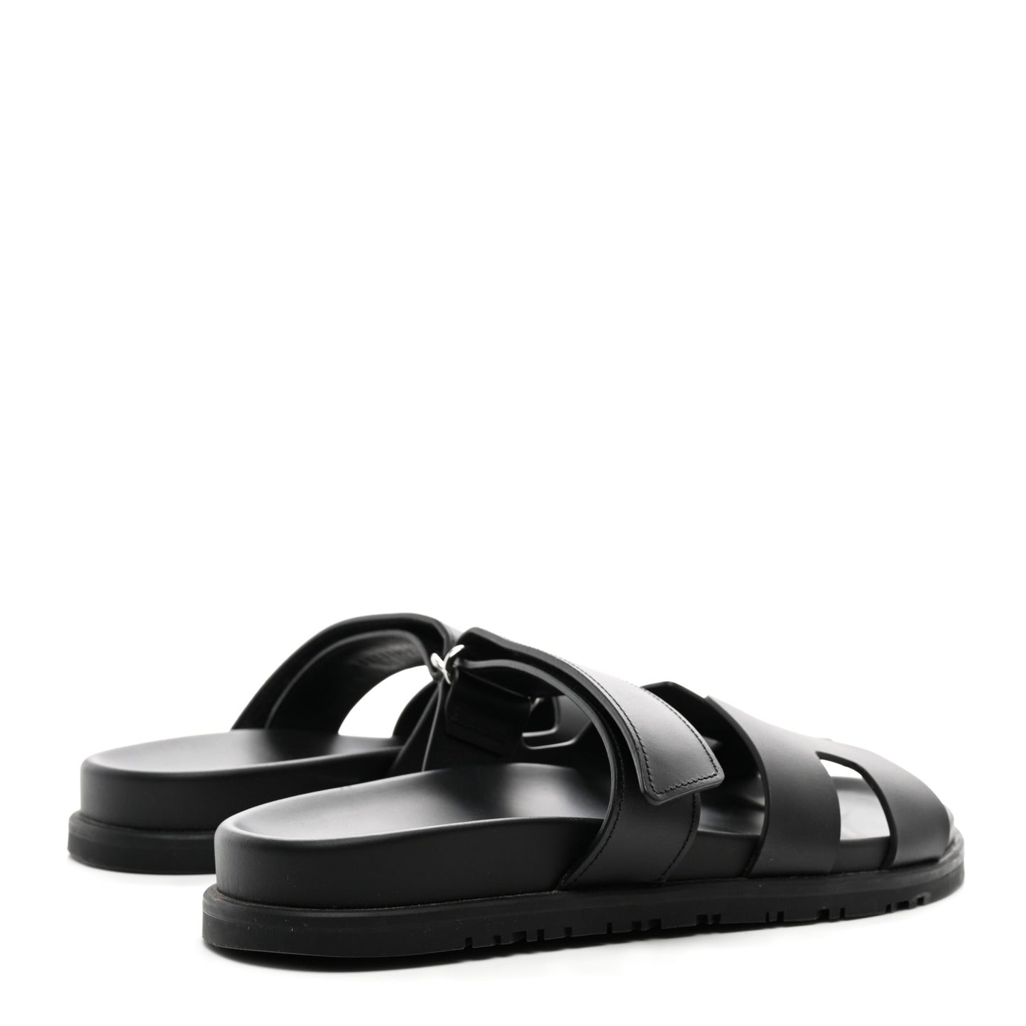 Calfskin Womens Chypre Sandals 38 Black