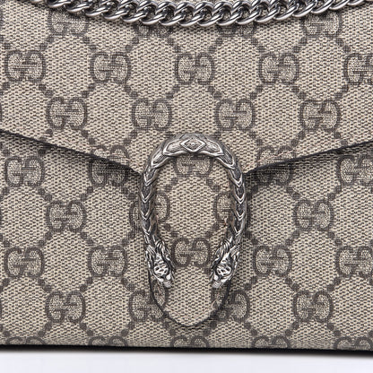 Gucci GG Supreme Monogram Mini Dionysus Chain Wallet Beige Taupe 10 of 10