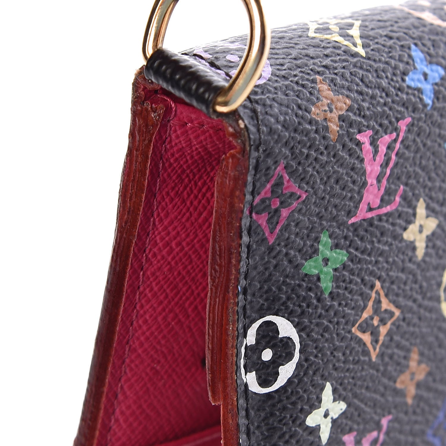 Louis Vuitton Monogram Multicolor Insolite Wallet Black Grenade 11 of 12