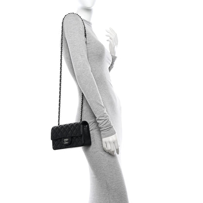 Chanel Lambskin Quilted Mini Rectangular Flap Black 2 of 10