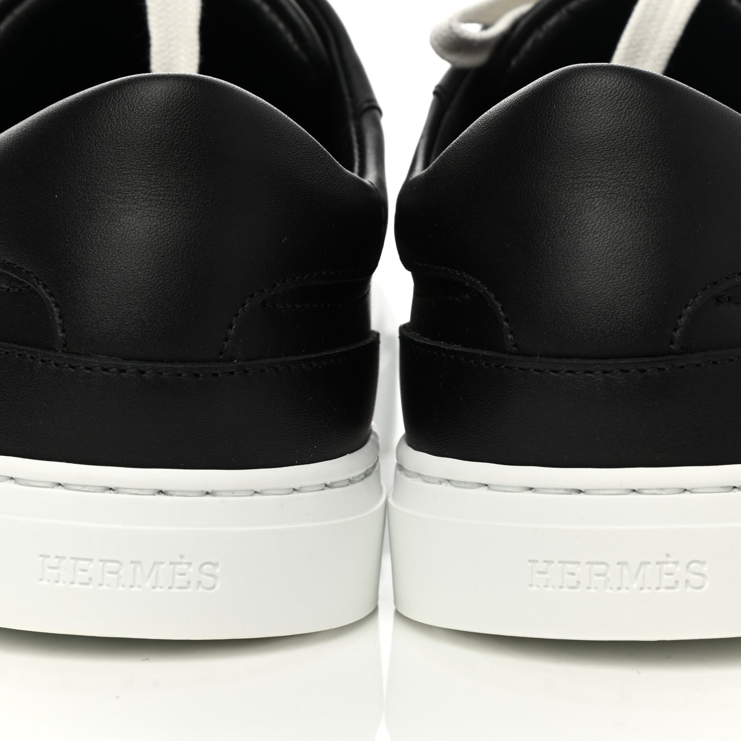 Calfskin Day Sneakers 38.5 Black