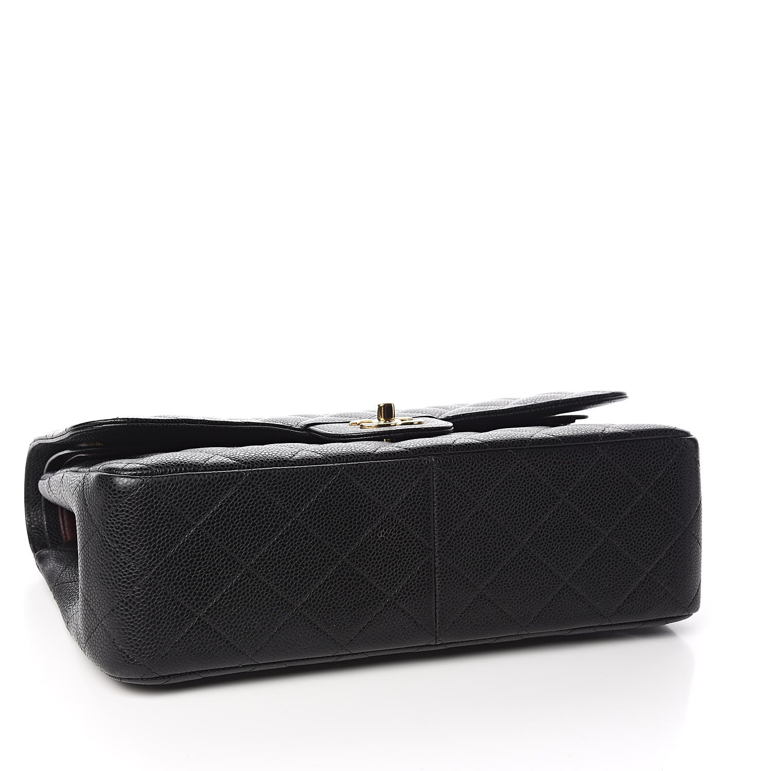 Chanel Caviar Quilted Jumbo Double Flap Black 4 of 11