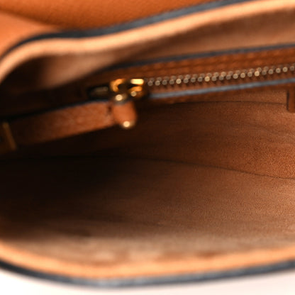 Christian Dior Grained Calfskin Saddle Bag With Strap Camello 4 of 9