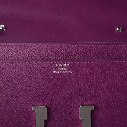 Hermes Evercolor Constance Wallet To Go Anemone 6 of 10