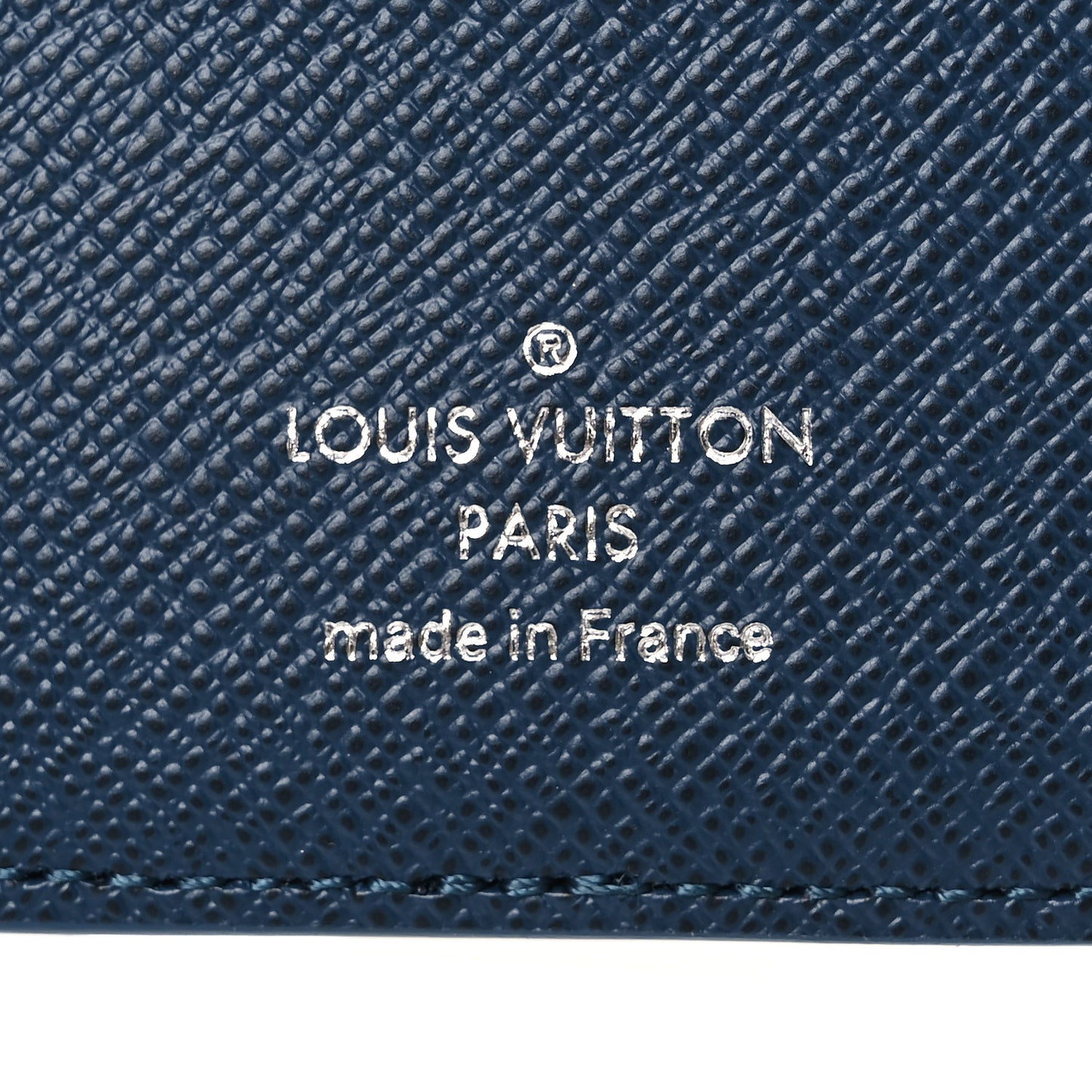 Monogram Aquagarden Pocket Organizer NM Abyss Blue