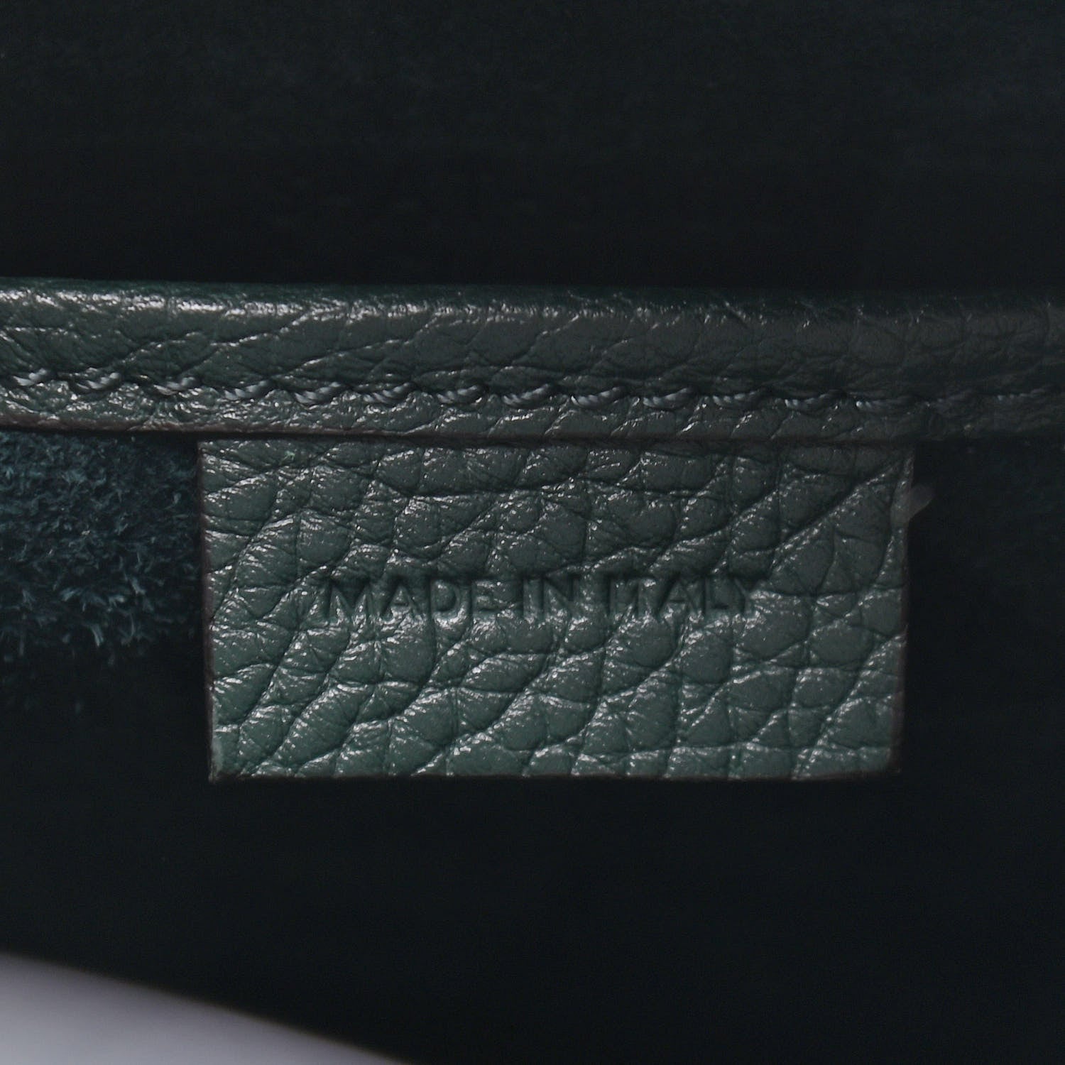 Celine Drummed Calfskin Nano Luggage Amazone 6 of 9